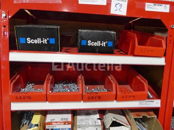 Grote foto inhoud van 2 planken schroeven bouten doe het zelf en verbouw onderdelen en accessoires