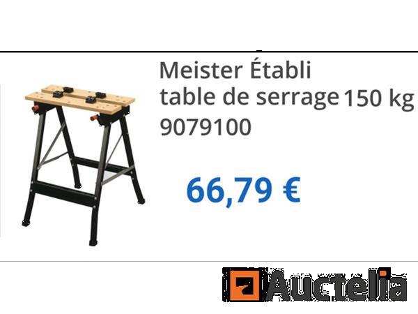 Grote foto meister inklapbare werkbank 9079100 tuin en terras overige tuin en terras