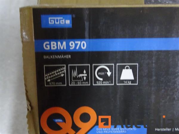 Grote foto maaibalk voor tweewielige tractor g de gbm 970 tuin en terras overige tuin en terras