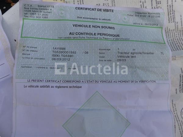 Grote foto iseki minitractor tg5390fhc agrarisch tractoren