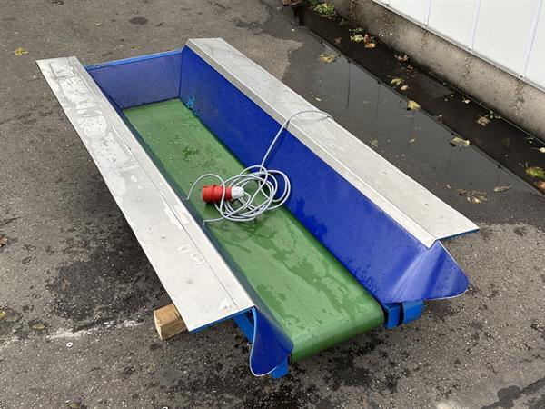 Grote foto s b transportband 160 x 30 cm agrarisch transportbanden