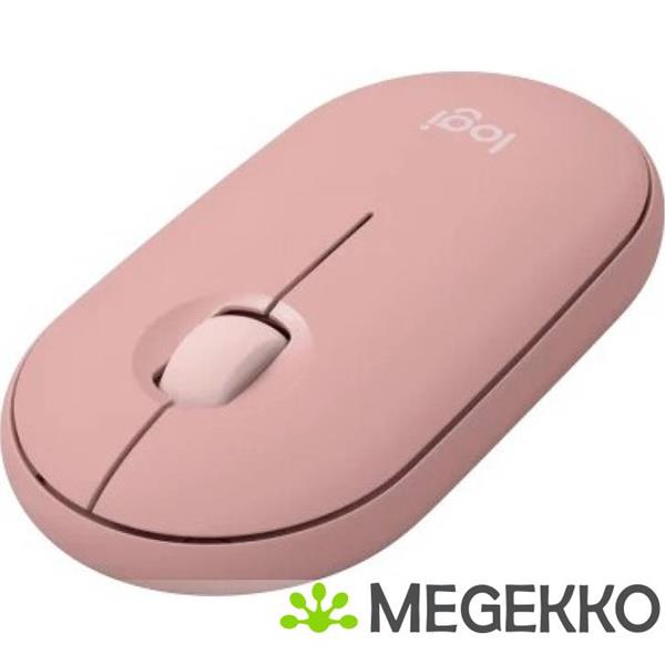 Grote foto logitech pebble 2 m350s roze draadloze muis computers en software overige computers en software