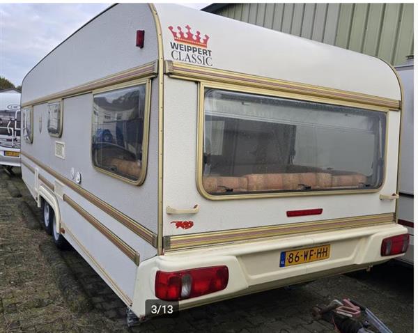 Grote foto tabbert weippert spezial 6.20 sf uniek in nl. caravans en kamperen caravans