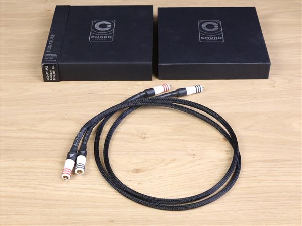 Grote foto chord company signature tuned aray audio interconnects rca 1 0 metre audio tv en foto onderdelen en accessoires