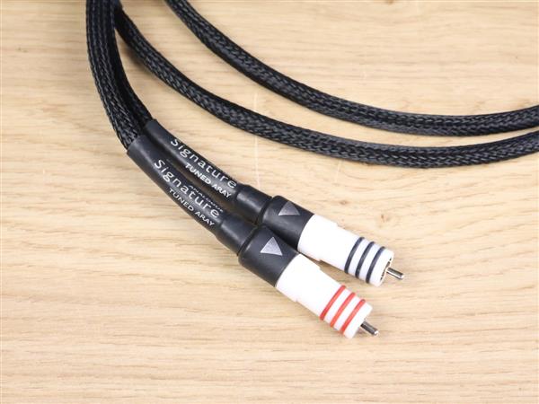 Grote foto chord company signature tuned aray audio interconnects rca 1 0 metre audio tv en foto onderdelen en accessoires