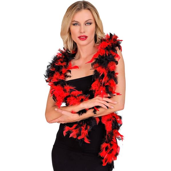 Grote foto rood zwarte boa 1 8m verzamelen overige verzamelingen