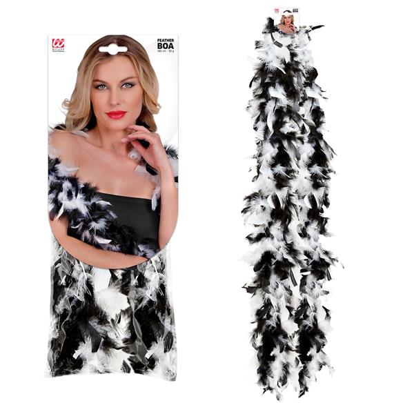 Grote foto zwart witte boa 1 8m verzamelen overige verzamelingen