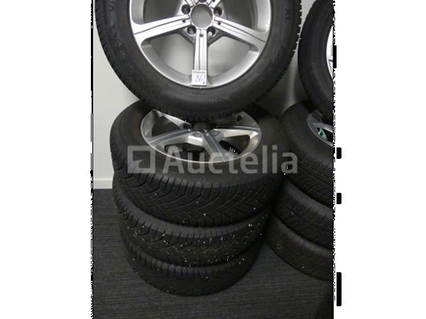 Grote foto 4 winterbanden op aluminium velgen continental vikingcontact7 215 65 r17 agrarisch wielen