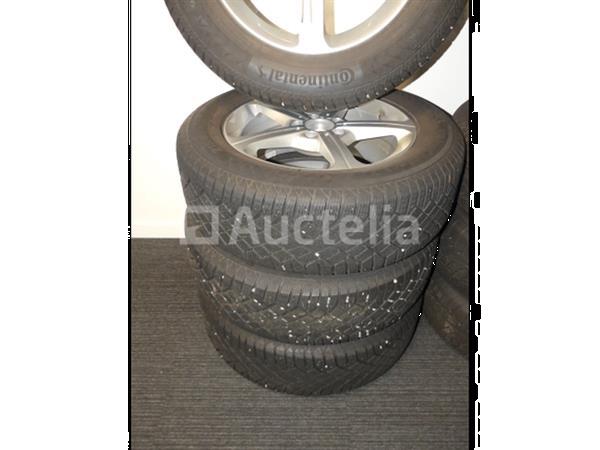 Grote foto 4 winterbanden op aluminium velgen continental vikingcontact7 215 65 r17 agrarisch wielen