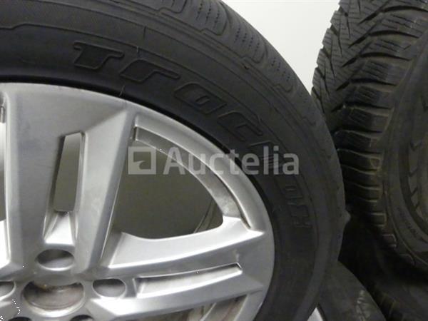 Grote foto 4 winterbanden op dunlop trocmoh aluminium velgen agrarisch wielen