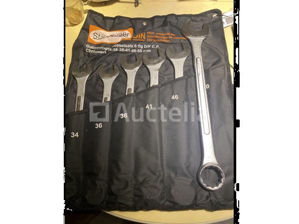 Grote foto grote steek ringsleutel set 34 50mm doe het zelf en verbouw gereedschappen en machines