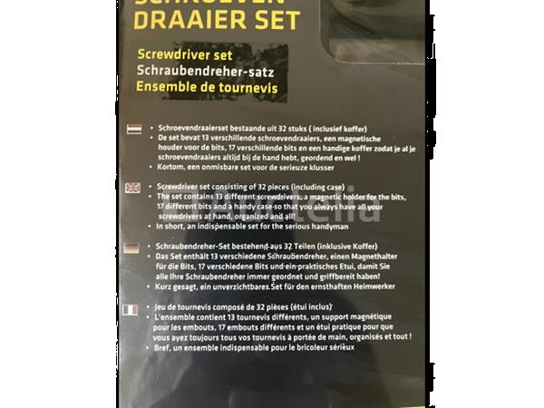 Grote foto 32 delige schroevendraaier set in koffer doe het zelf en verbouw gereedschappen en machines