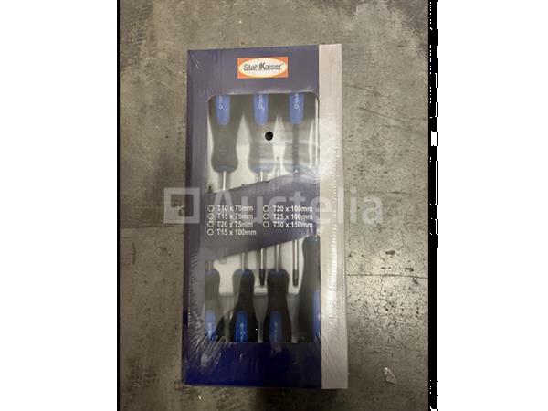 Grote foto set torx schroevendraaiers doe het zelf en verbouw gereedschappen en machines