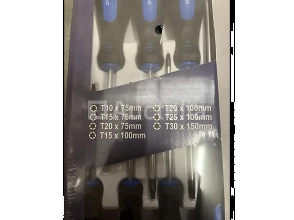 Grote foto set torx schroevendraaiers doe het zelf en verbouw gereedschappen en machines