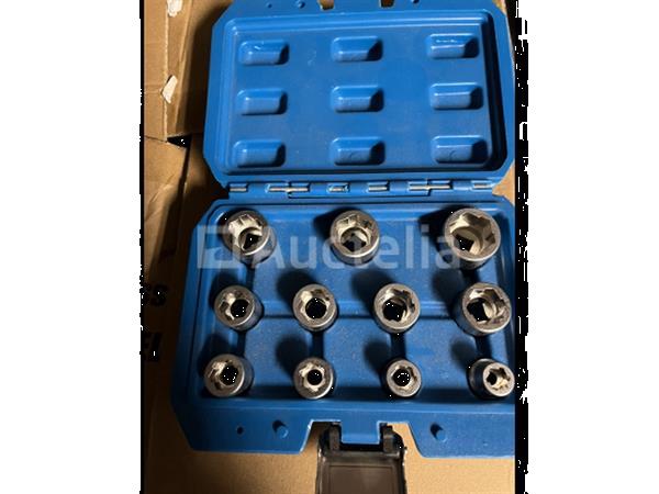 Grote foto uitdraai set voor bouten en moeren doe het zelf en verbouw gereedschappen en machines