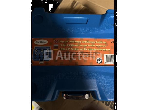 Grote foto uitdraai set voor bouten en moeren doe het zelf en verbouw gereedschappen en machines