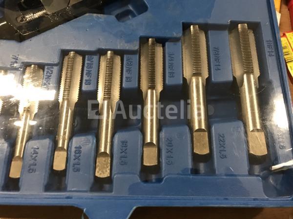 Grote foto tap en snij set 45 delig metrisch tungsten staal doe het zelf en verbouw gereedschappen en machines