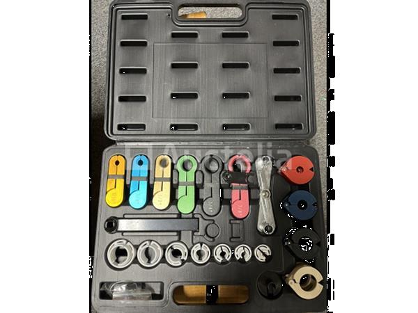 Grote foto leiding verbinding ontgrendelset 22 dlg doe het zelf en verbouw gereedschappen en machines