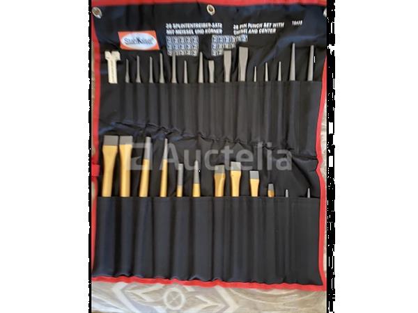 Grote foto beitel en doorslagen set 28 dlg. cv doe het zelf en verbouw gereedschappen en machines