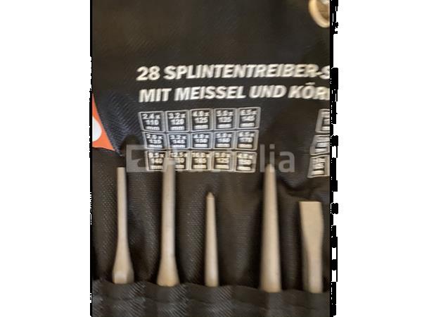 Grote foto beitel en doorslagen set 28 dlg. cv doe het zelf en verbouw gereedschappen en machines