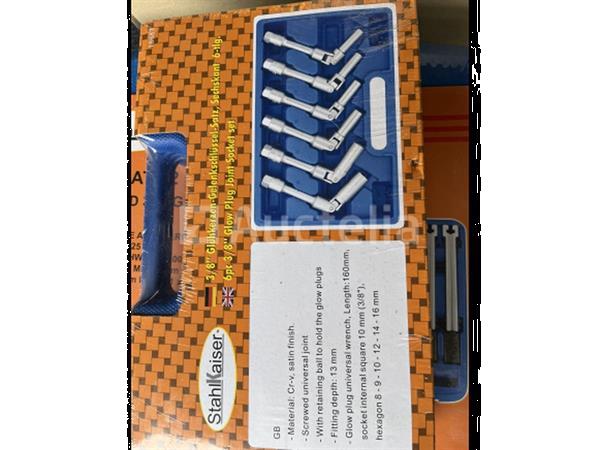 Grote foto lange bougiesleutel set doe het zelf en verbouw gereedschappen en machines