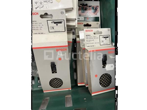 Grote foto partij schuurmiddelen makita en bosch doe het zelf en verbouw gereedschappen en machines