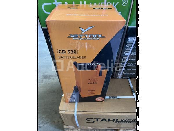 Grote foto jettool cd530 acculader 12 24v 16a 9500w doe het zelf en verbouw gereedschappen en machines