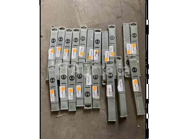 Grote foto partij wolff kitstrijkerbladen voor lijmkam doe het zelf en verbouw gereedschappen en machines