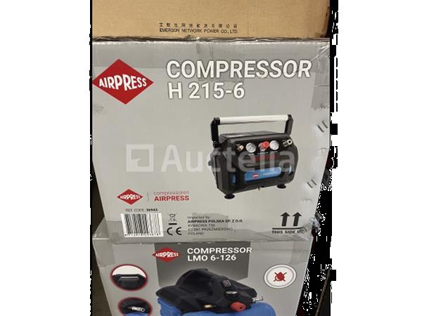 Grote foto airpress compressor h215 6 doe het zelf en verbouw gereedschappen en machines