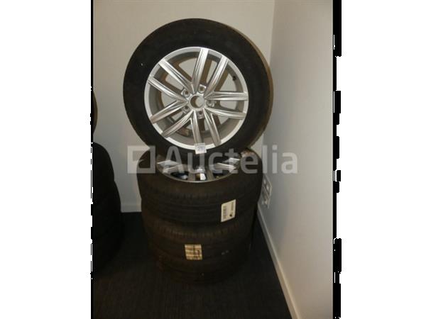 Grote foto 4 zomerbanden op aluminium velgen continental contiecocontact 5 205 55 r16v agrarisch wielen