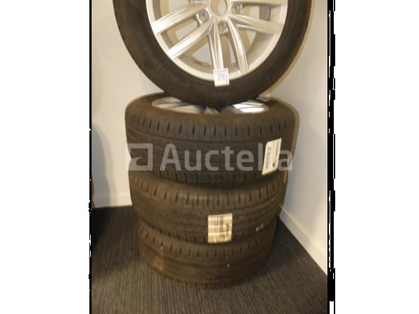 Grote foto 4 zomerbanden op aluminium velgen continental contiecocontact 5 205 55 r16v agrarisch wielen