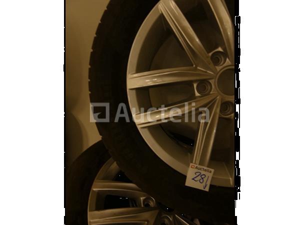 Grote foto 4 zomerbanden op aluminium velgen continental contiecocontact 5 205 55 r16v agrarisch wielen