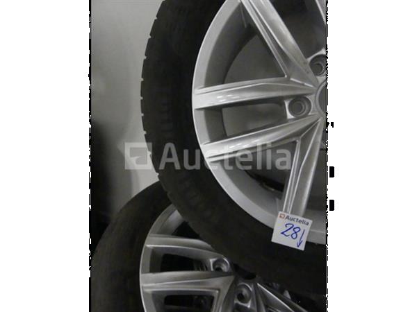 Grote foto 4 zomerbanden op aluminium velgen continental contiecocontact 5 205 55 r16v agrarisch wielen