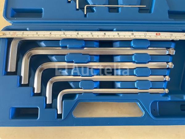 Grote foto extra lange imbus 10 delig in luxe koffer doe het zelf en verbouw gereedschappen en machines