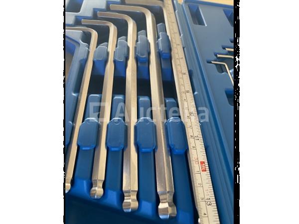 Grote foto extra lange imbus 10 delig in luxe koffer doe het zelf en verbouw gereedschappen en machines