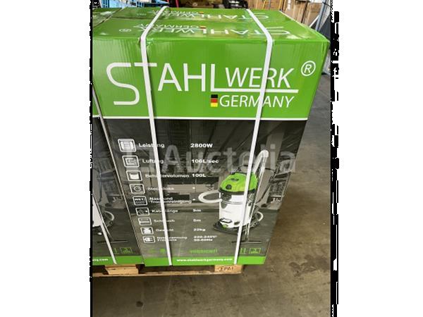 Grote foto stahlwerk stof en vloeistof zuiger 100 liter doe het zelf en verbouw gereedschappen en machines