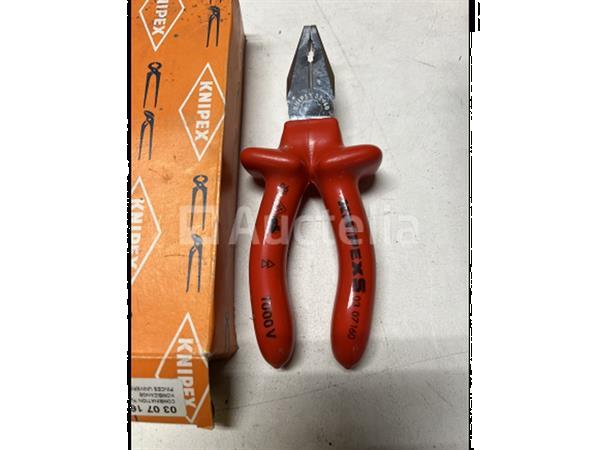 Grote foto knipex 03 07 160 vde combinatietang 1000v doe het zelf en verbouw gereedschappen en machines