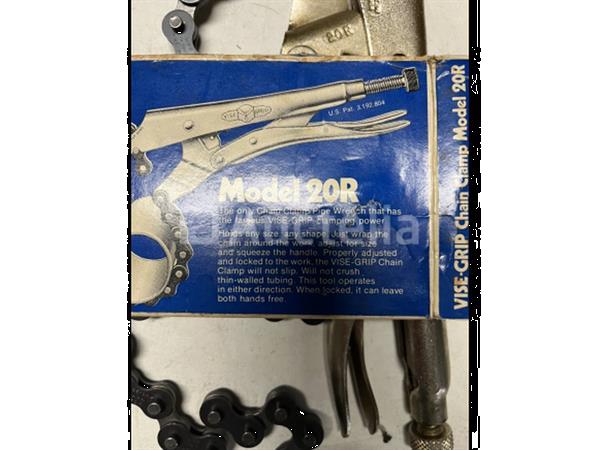 Grote foto vise grip model 20r lastang met ketting doe het zelf en verbouw gereedschappen en machines