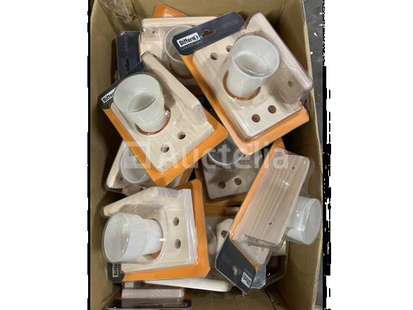 Grote foto partij tandenborstel houders doe het zelf en verbouw gereedschappen en machines