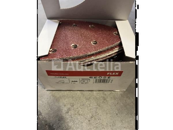 Grote foto doos met 50 schuurschijven flex doe het zelf en verbouw gereedschappen en machines