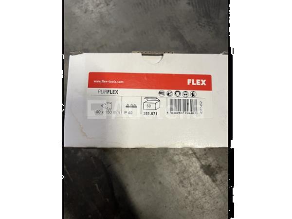 Grote foto doos met 50 schuurschijven flex doe het zelf en verbouw gereedschappen en machines