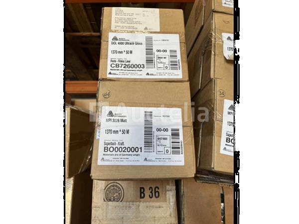 Grote foto pallet diverse tape doe het zelf en verbouw gereedschappen en machines