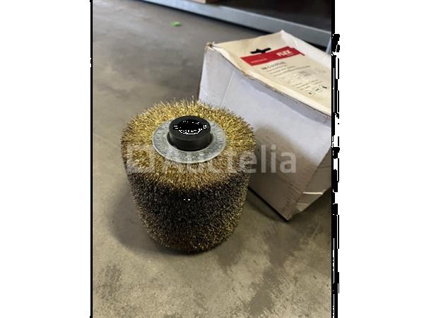 Grote foto flex staal draadborstel 100x85 mm doe het zelf en verbouw gereedschappen en machines
