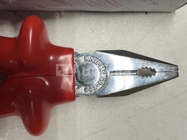 Grote foto knipex 03 07 200 vde combinatietang doe het zelf en verbouw gereedschappen en machines