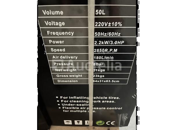 Grote foto compressor 50 liter powertech p 50l doe het zelf en verbouw gereedschappen en machines