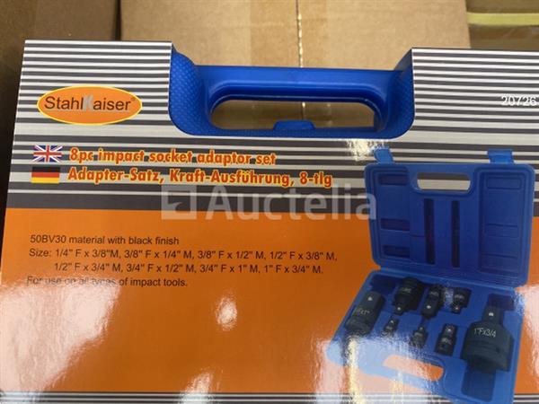 Grote foto 8 delige krachtdop adapter set doe het zelf en verbouw gereedschappen en machines