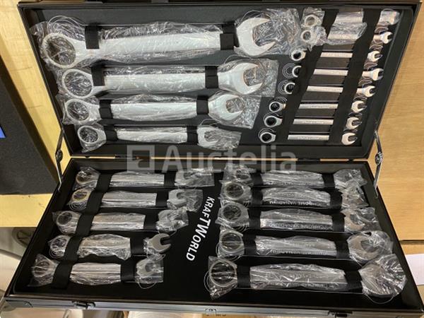 Grote foto 22 delige ringratel steeksleutel set 6 32mm doe het zelf en verbouw gereedschappen en machines