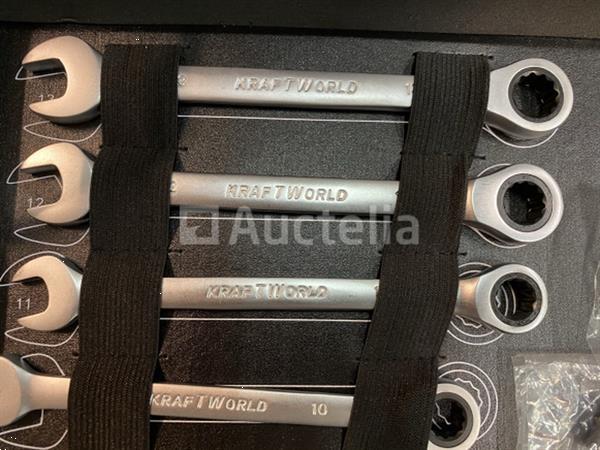 Grote foto 22 delige ringratel steeksleutel set 6 32mm doe het zelf en verbouw gereedschappen en machines