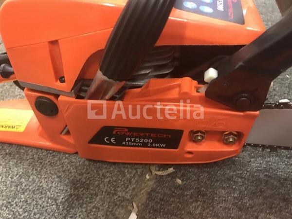 Grote foto powertech benzine kettingzaag 52cc doe het zelf en verbouw gereedschappen en machines
