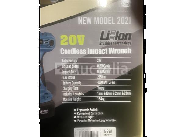 Grote foto accu slagmoersleutel 20v doe het zelf en verbouw gereedschappen en machines